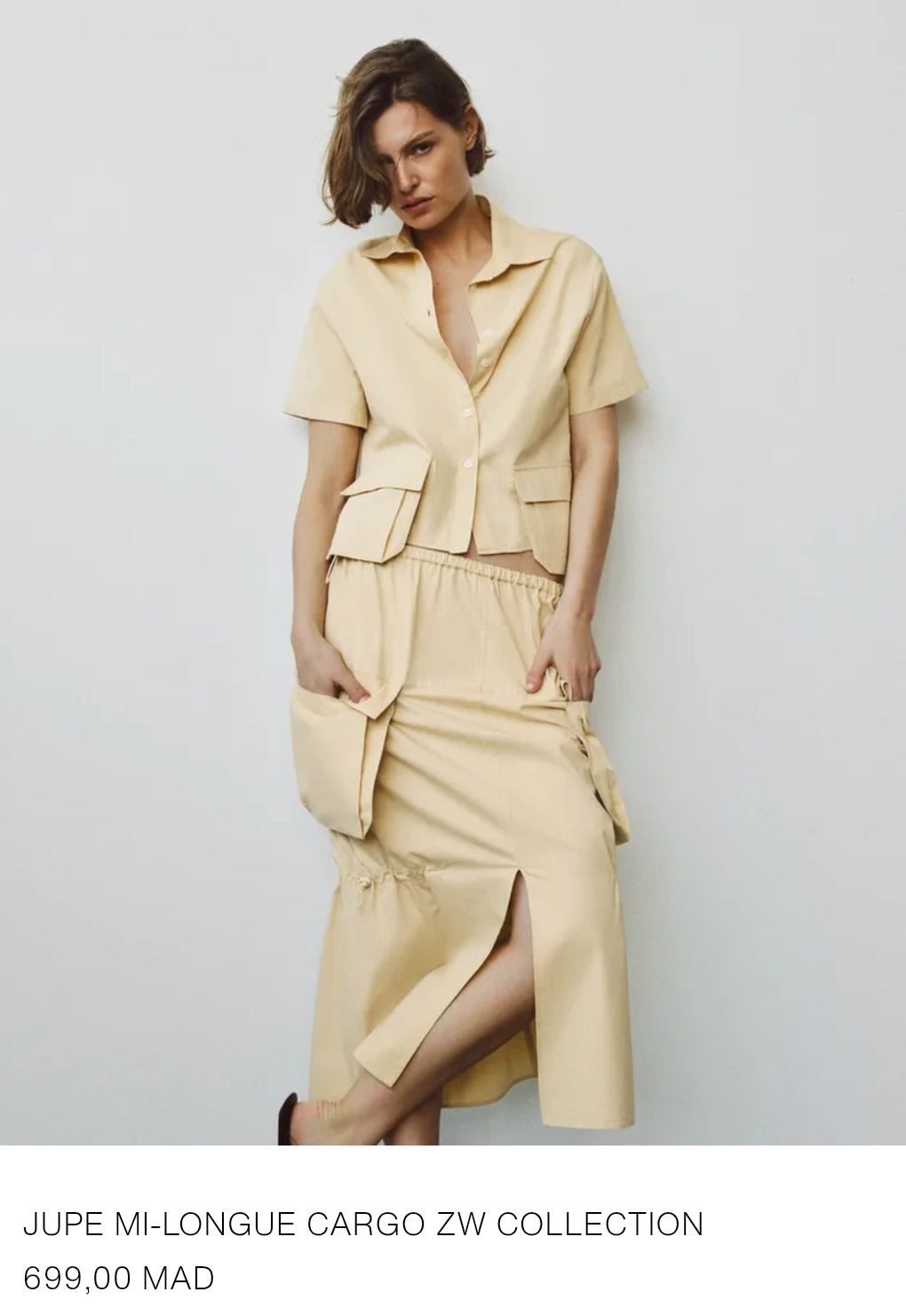 JUPE MI-LONGUE CARGO ZW COLLECTION