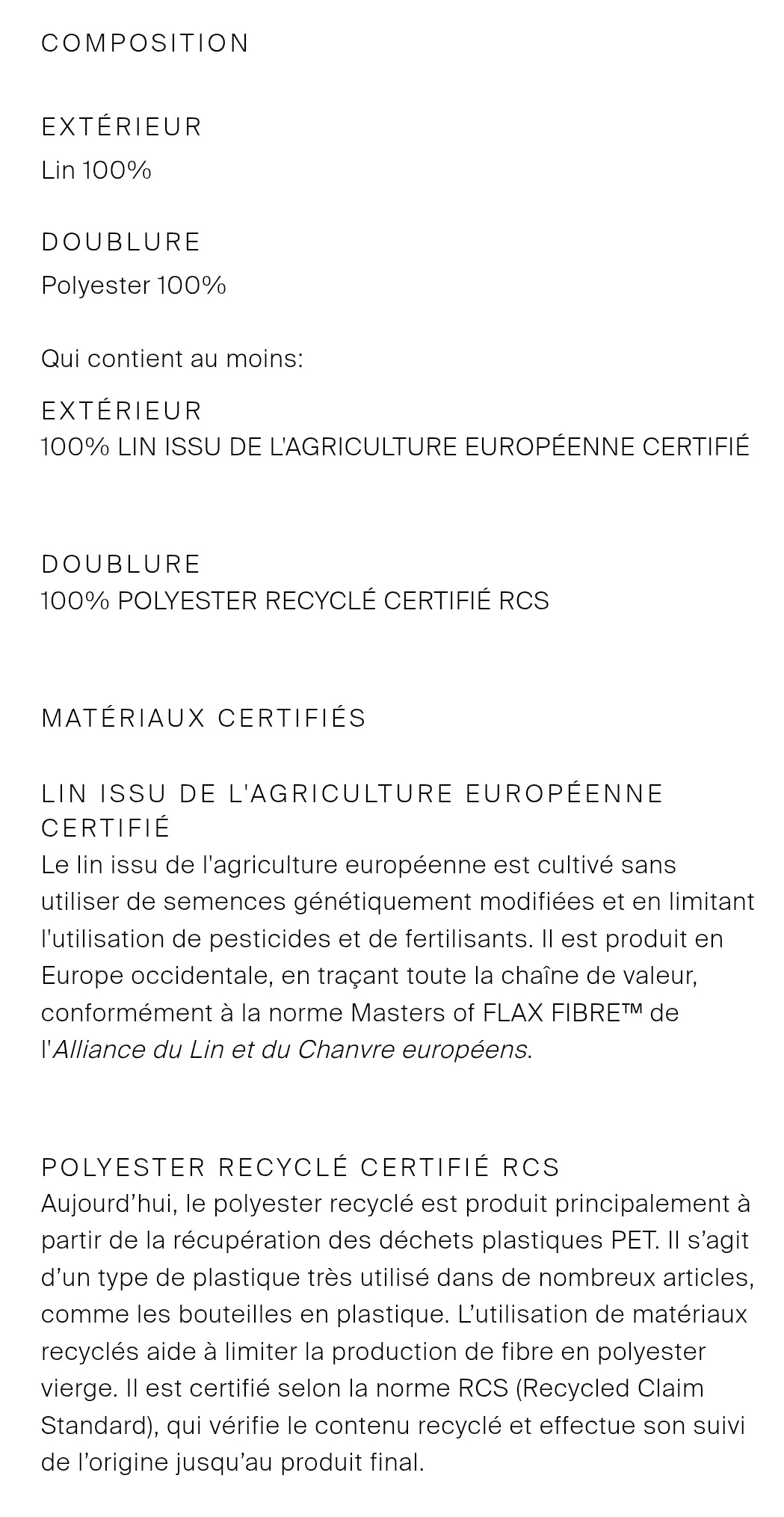 PANTALON FLUIDE À DÉTAIL PINCES LIN