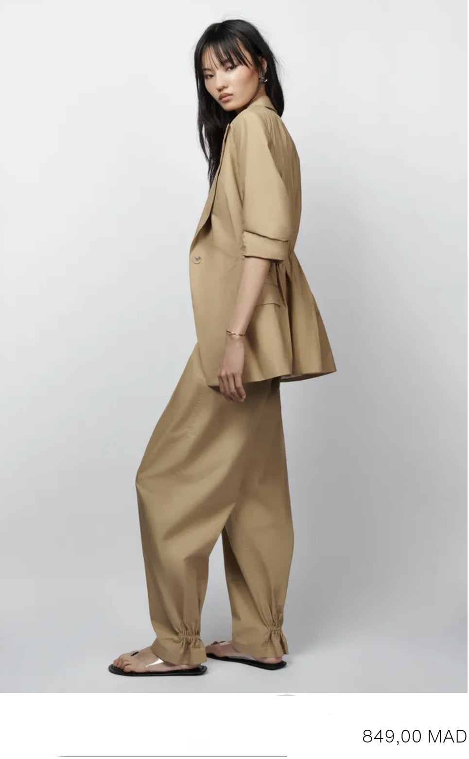 PANTALON À PINCES ZW COLLECTION ÉDITION LIMITÉE