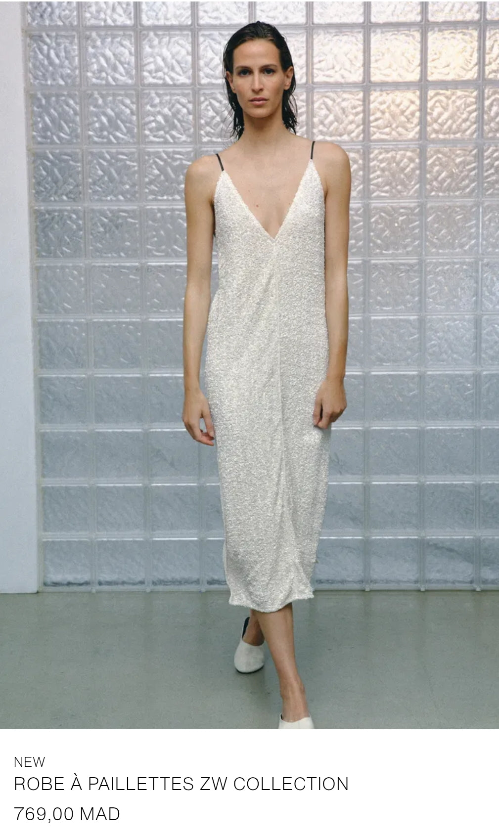 ROBE À PAILLETTES ZW COLLECTION