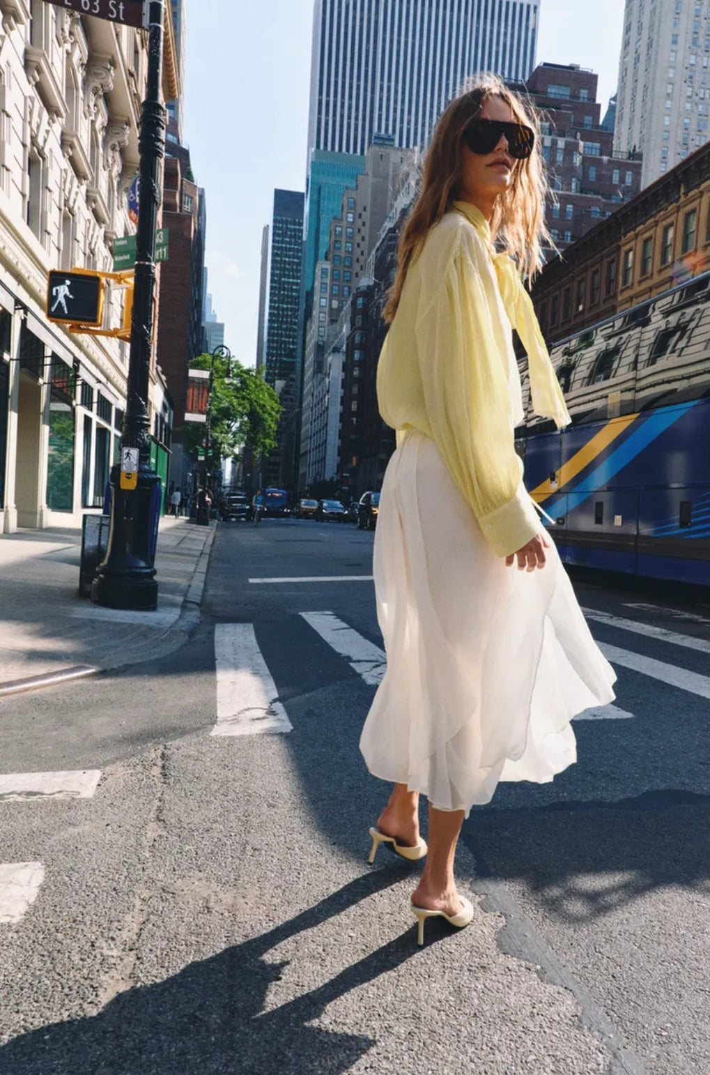 JUPE MIDI FLUIDE ZW COLLECTION