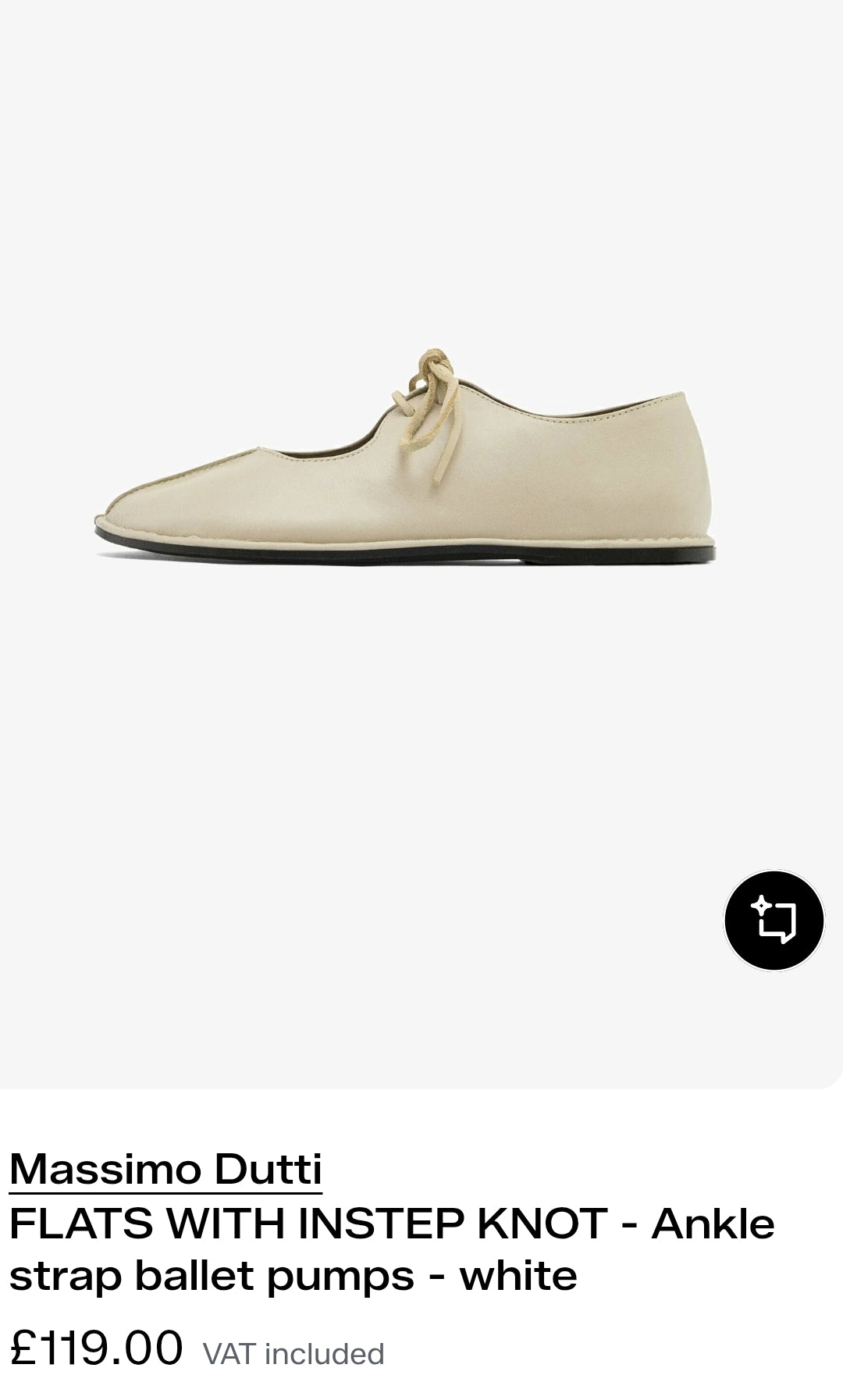 CHAUSSURES PLATES AVEC NŒUD CUIR FROISSÉ