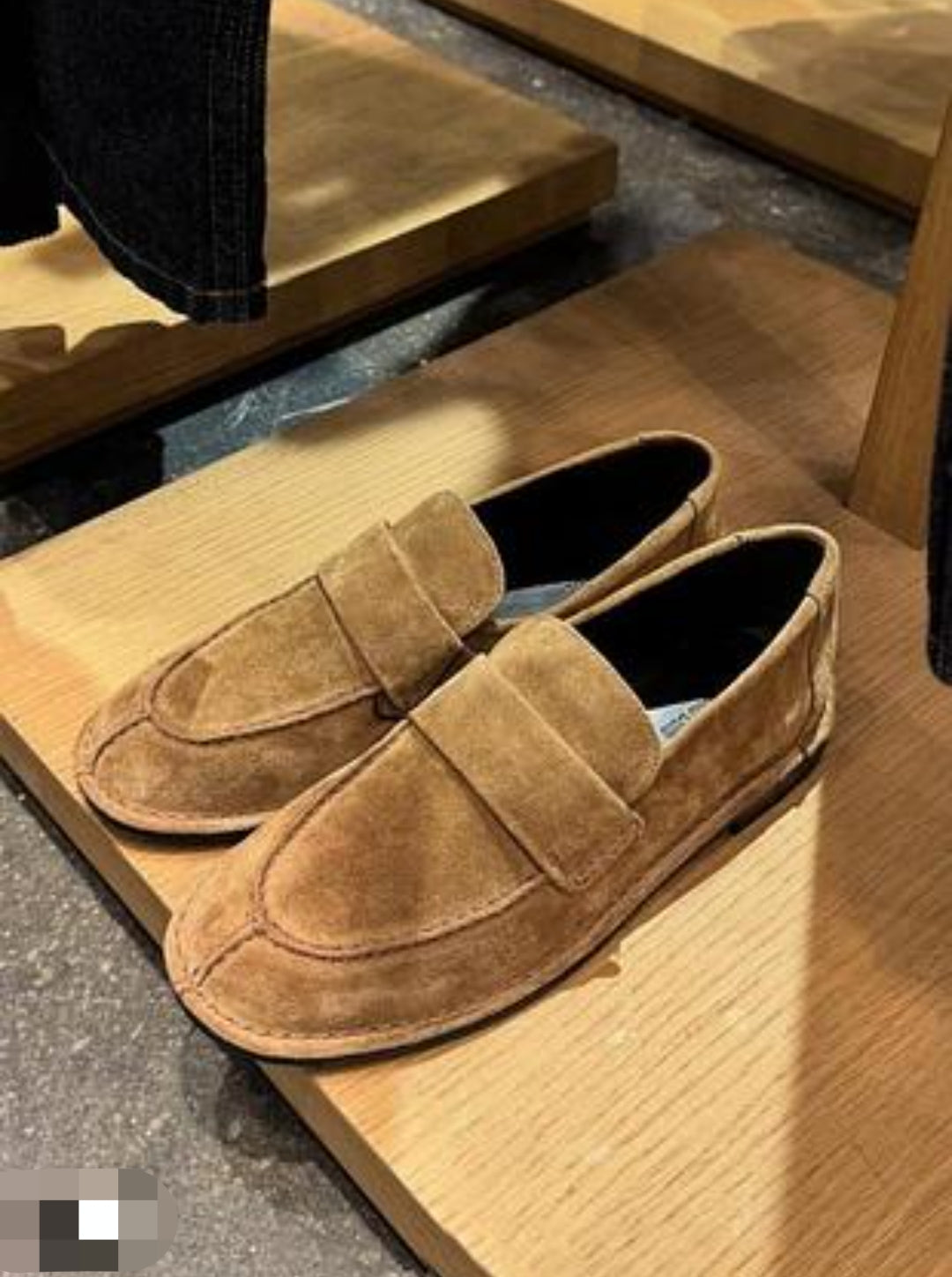 SOFT SPLIT sSUEDE LOAFERS