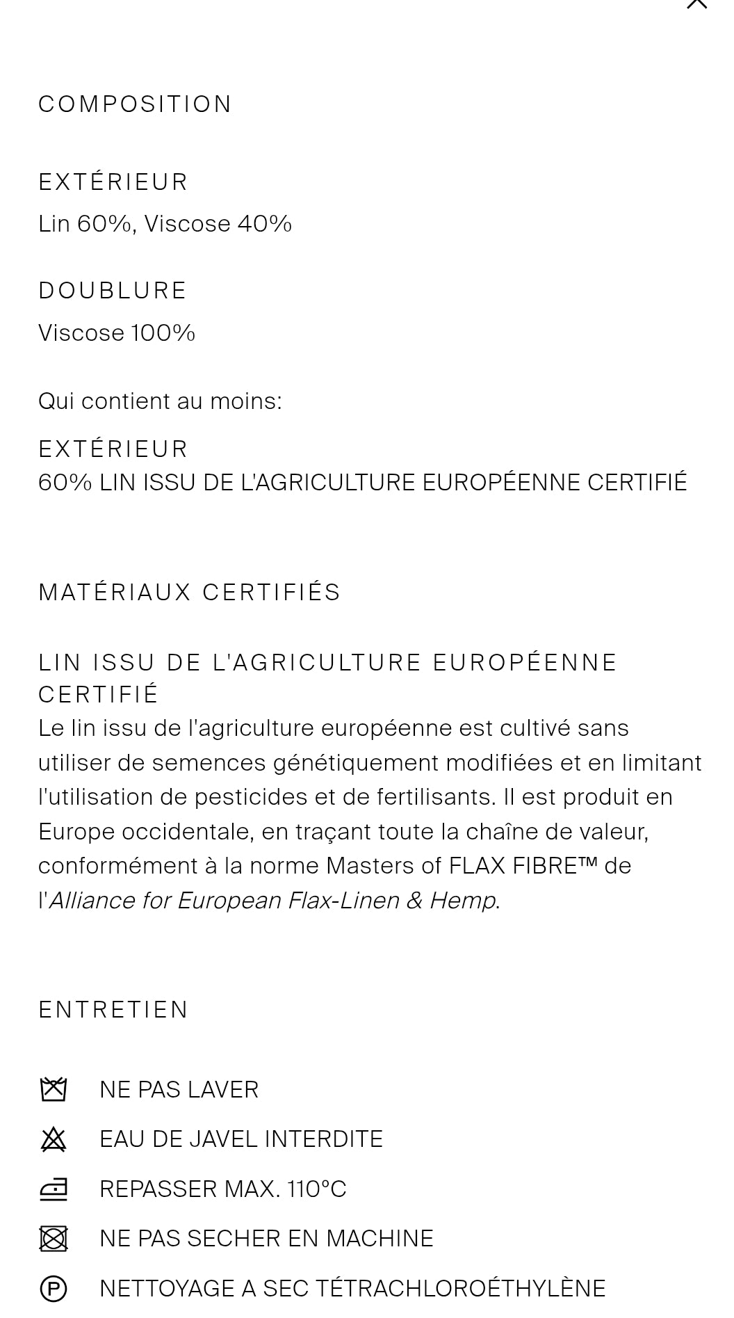 ROBE COURTE FLUIDE EN LIN
