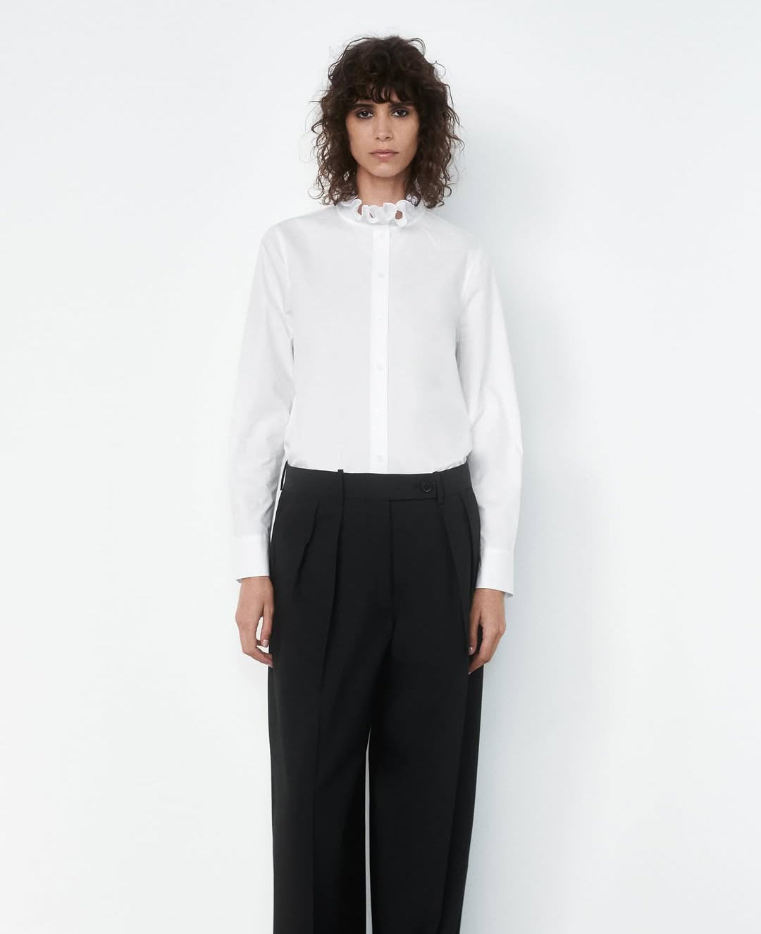 CHEMISE À COL VOLONTÉ ZW COLLECTION