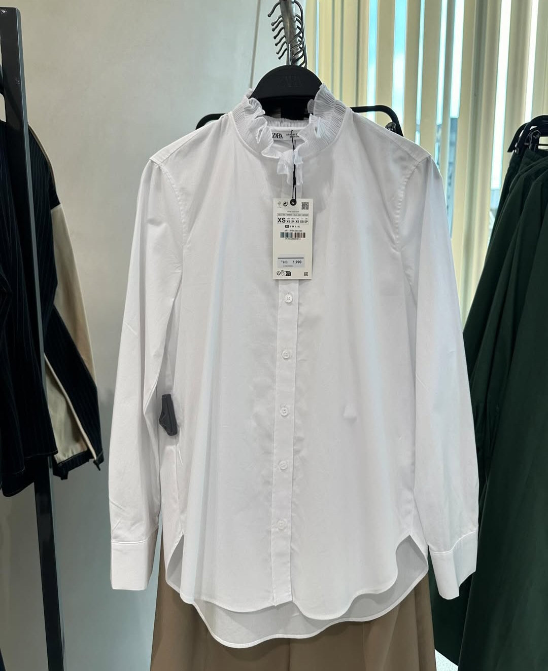 CHEMISE À COL VOLONTÉ ZW COLLECTION