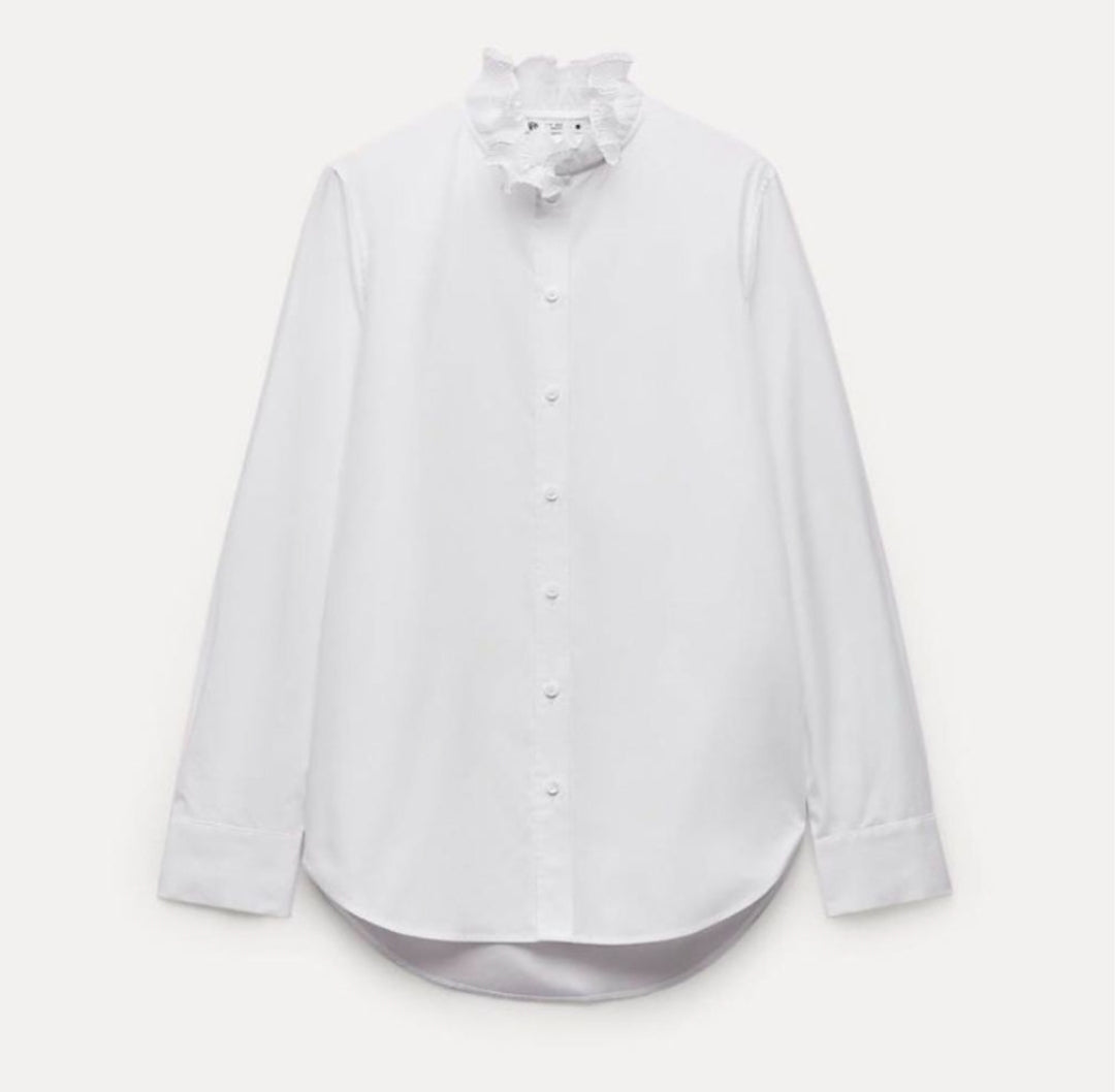CHEMISE À COL VOLONTÉ ZW COLLECTION