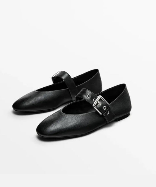 BALLERINES CUIR SOUPLE