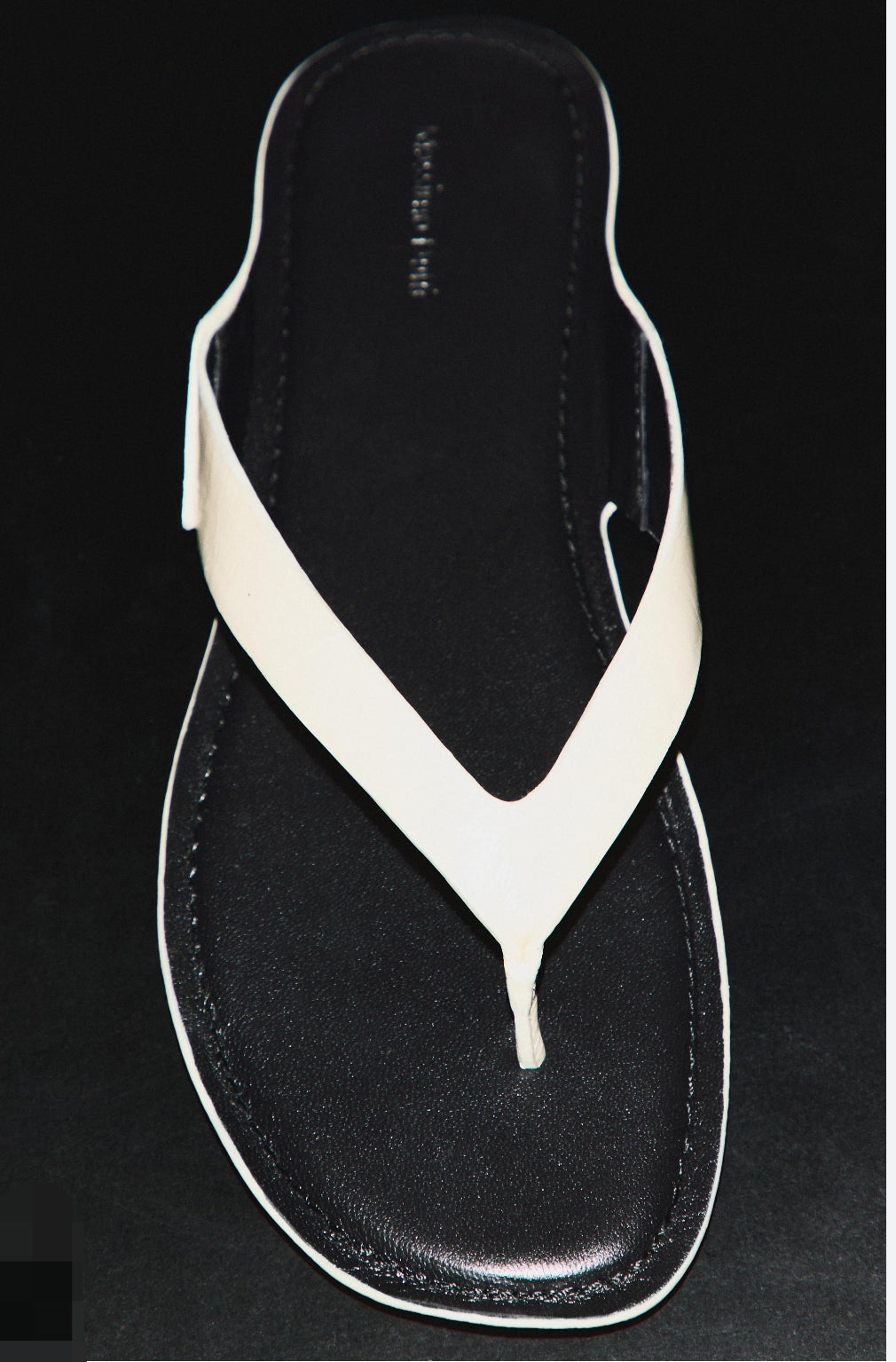 SANDALE PLATE CUIR