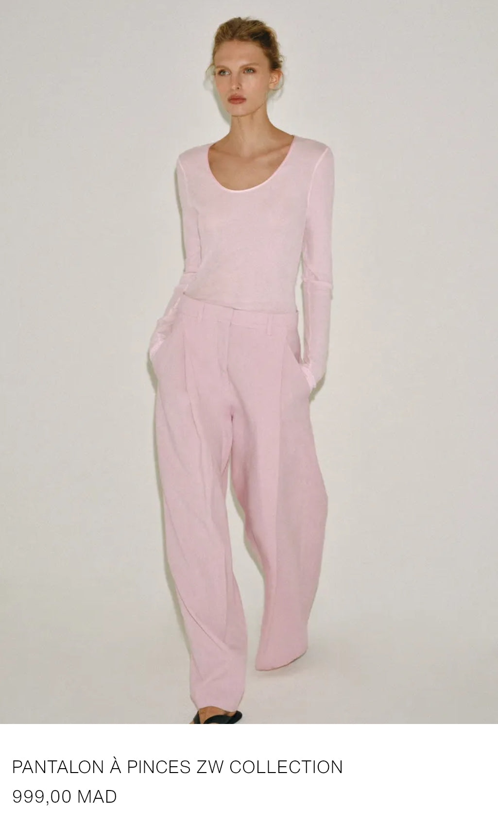 PANTALON À PINCES ZW COLLECTION
