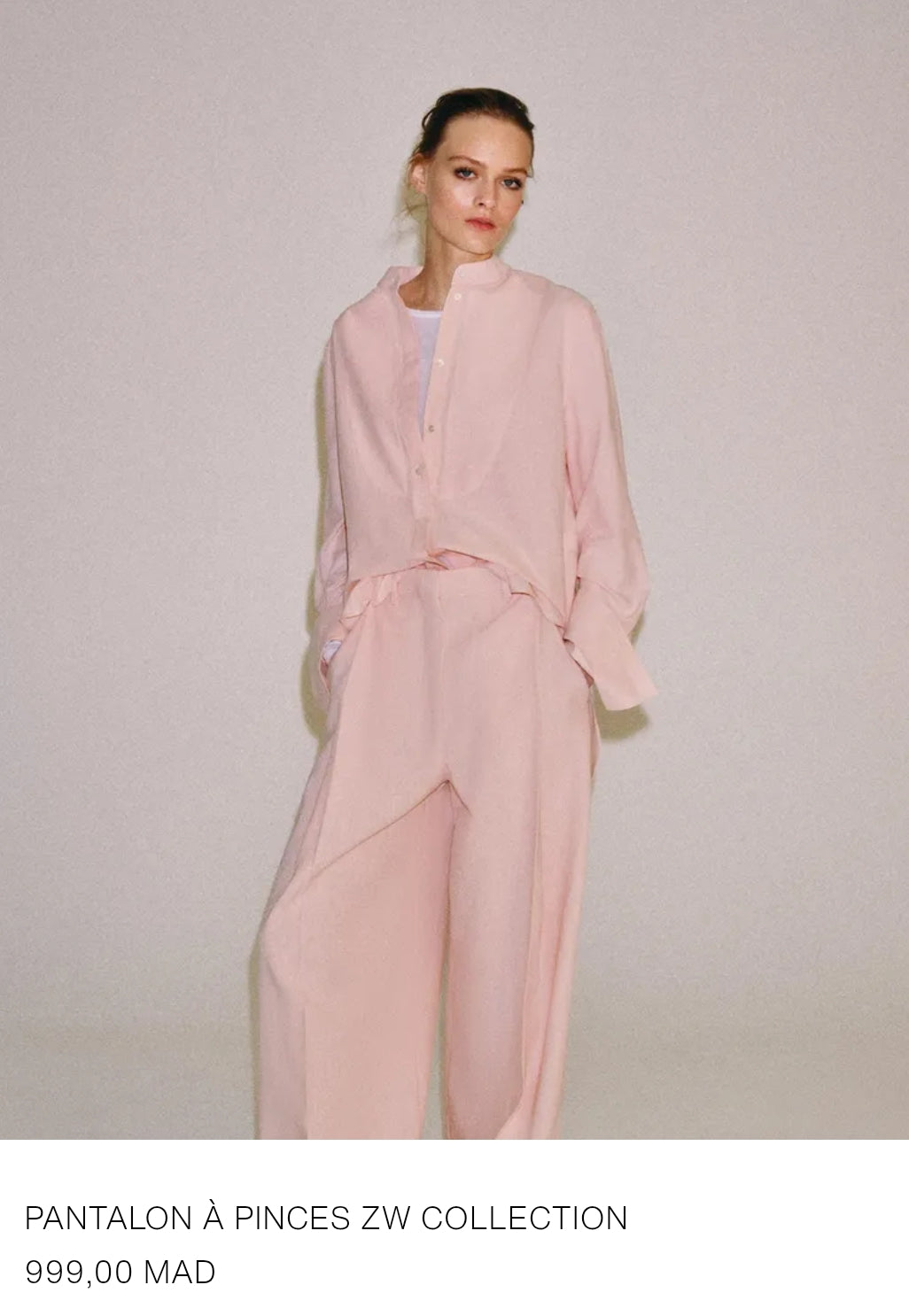 PANTALON À PINCES ZW COLLECTION