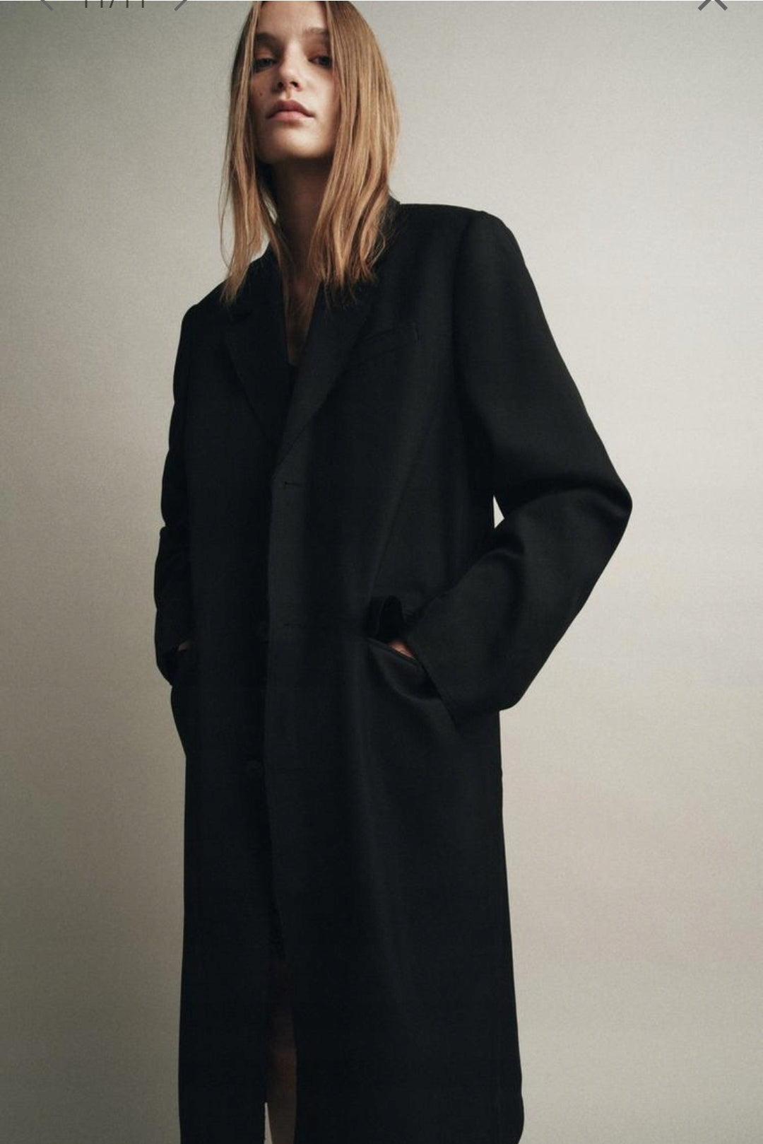 MANTEAU VESTE LONGUE OVERSIZE ZW COLLECTION