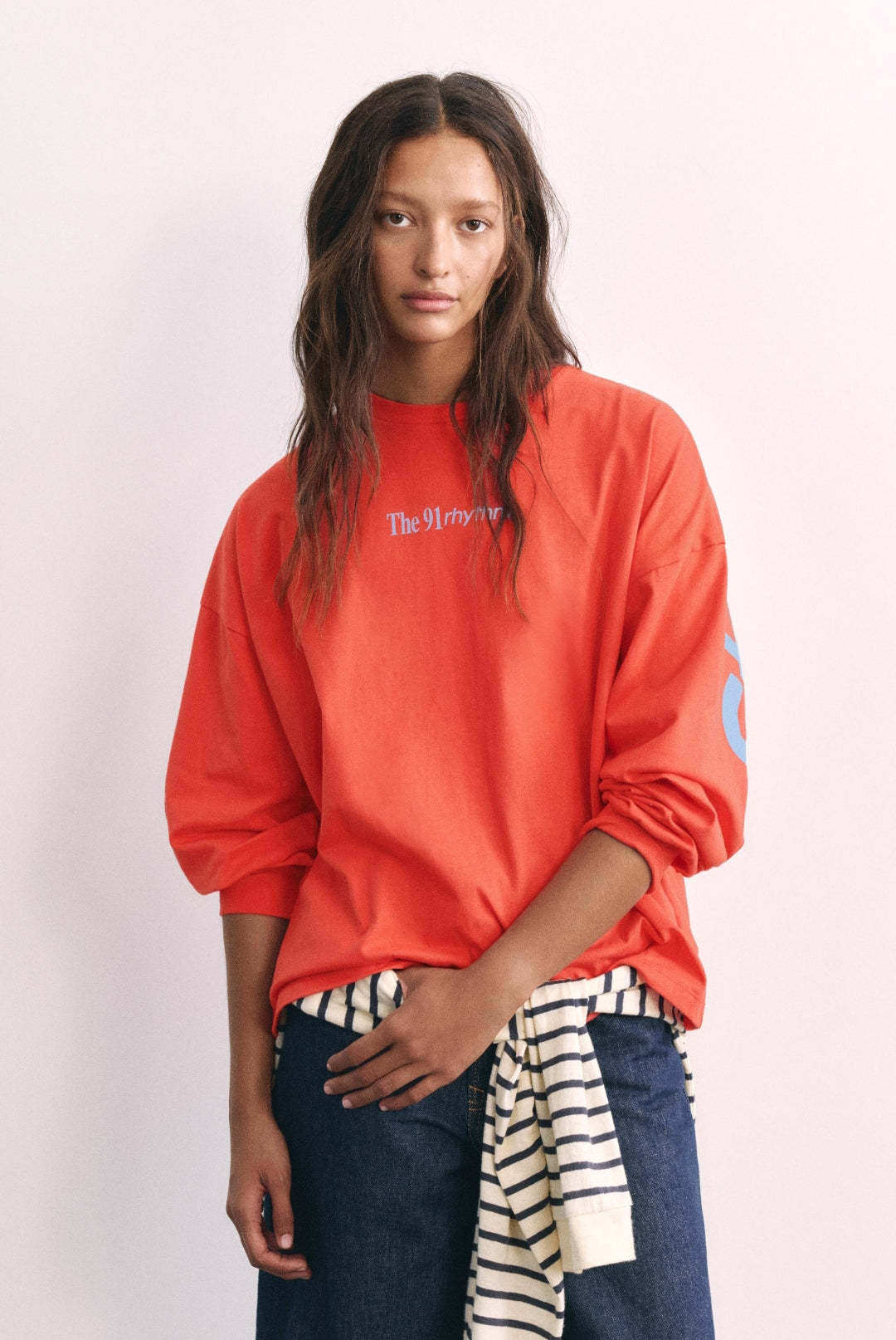 T-SHIRT OVERSIZE À TEXTE