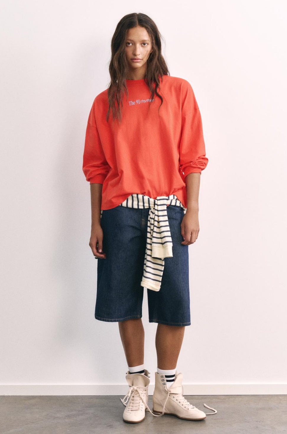 T-SHIRT OVERSIZE À TEXTE