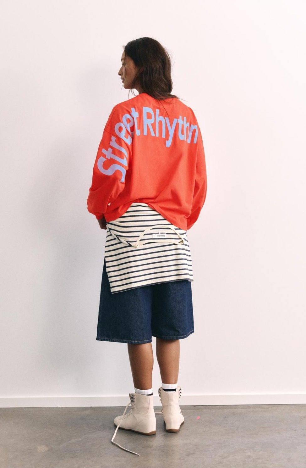 T-SHIRT OVERSIZE À TEXTE