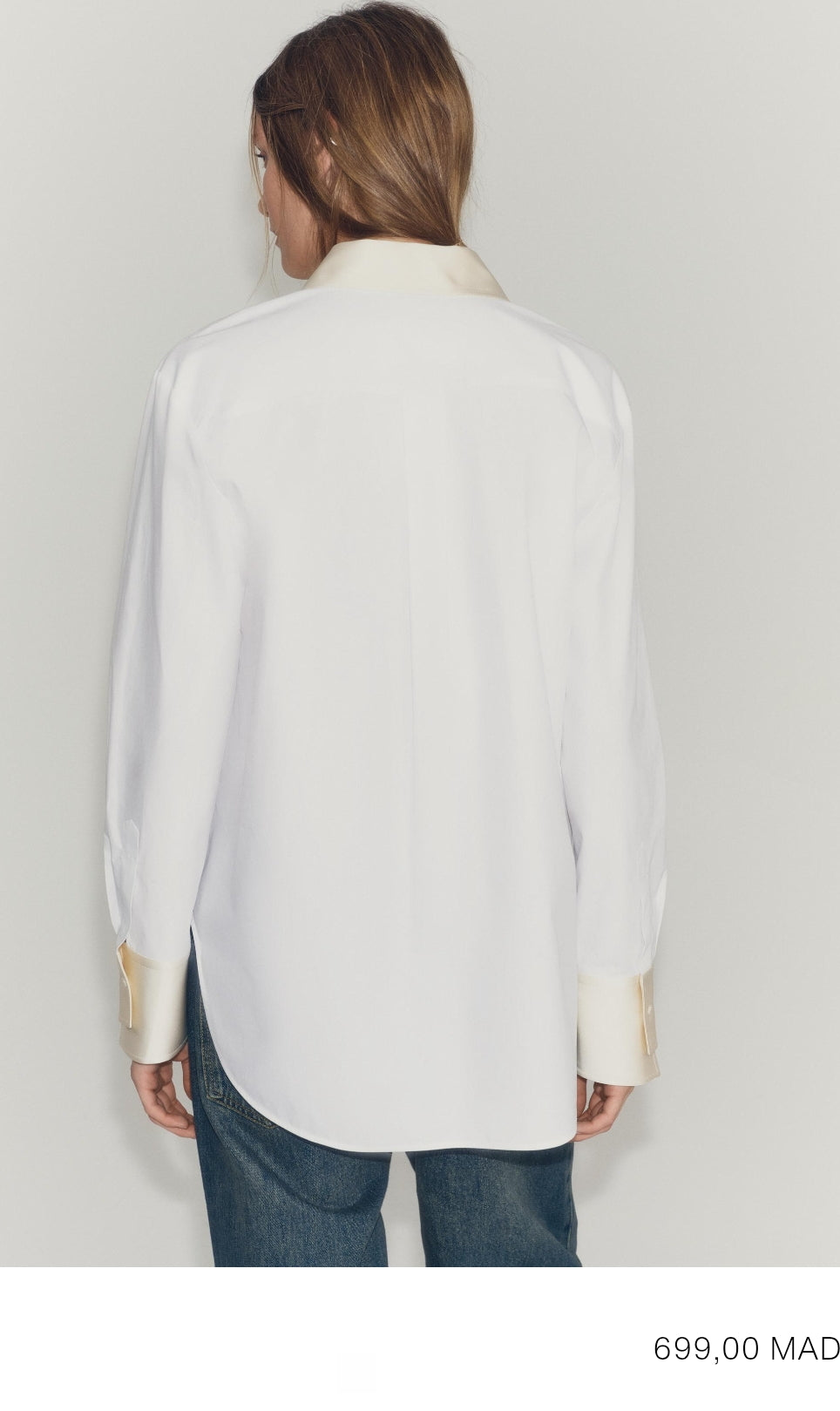 CHEMISE EN POPELINE BIMATIÈRE ZW COLLECTION