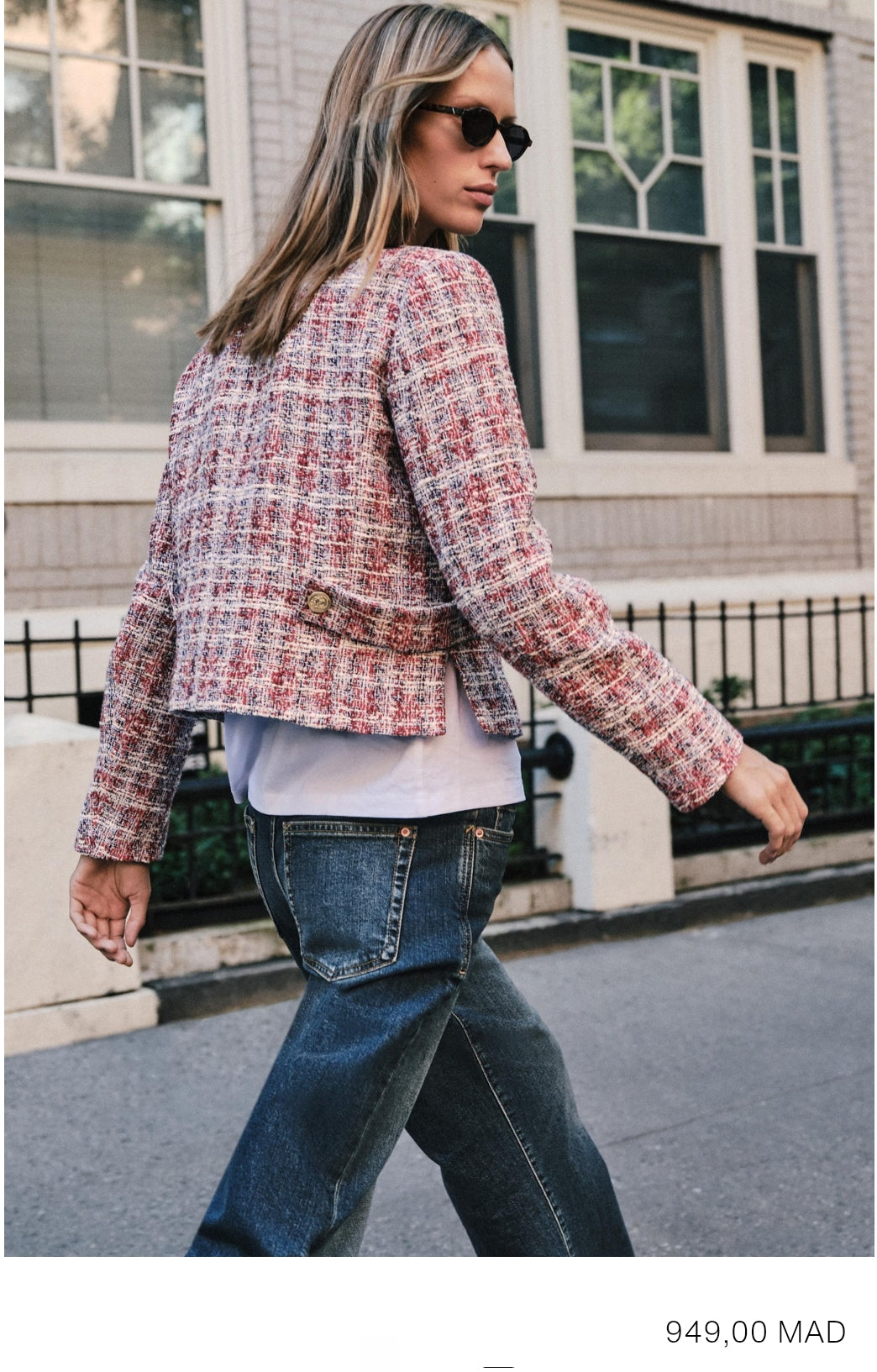 VESTE COURTE STRUCTURÉE