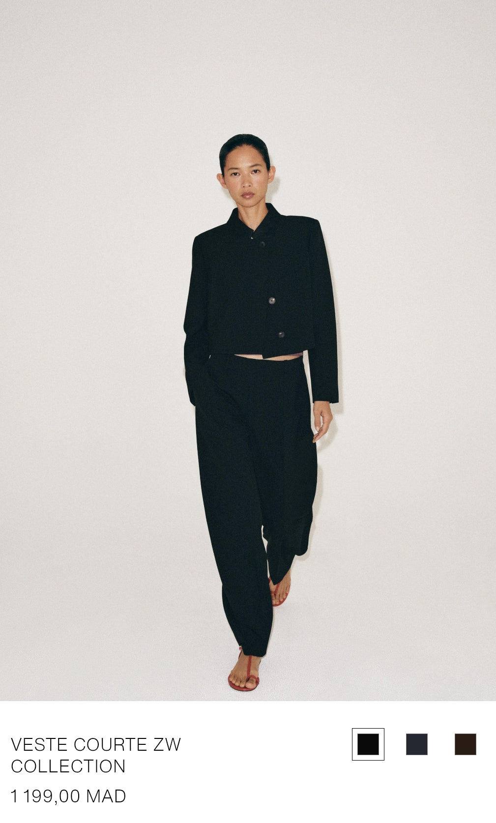 VESTE COURTE ZW COLLECTION