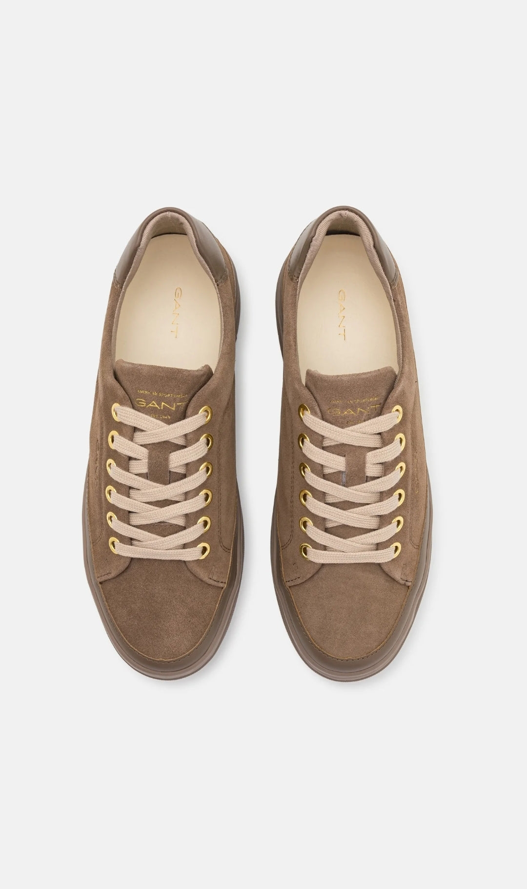 BASKETS EN CUIR