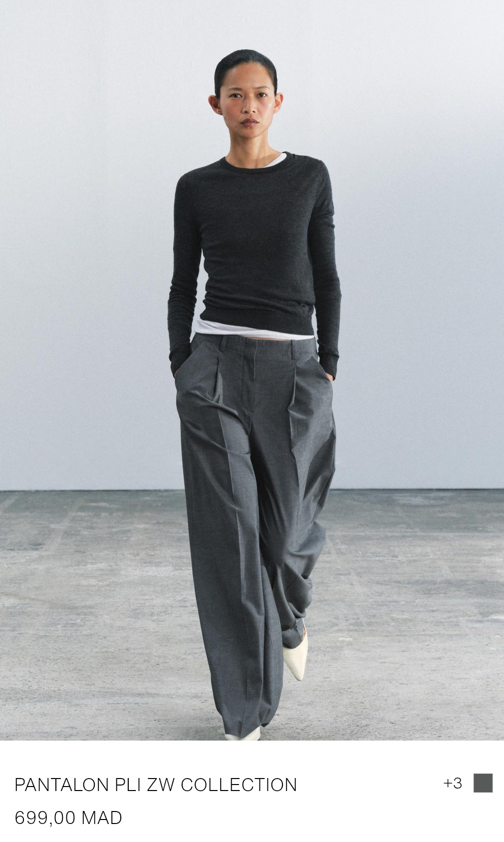 PANTALON PLI ZW COLLECTION