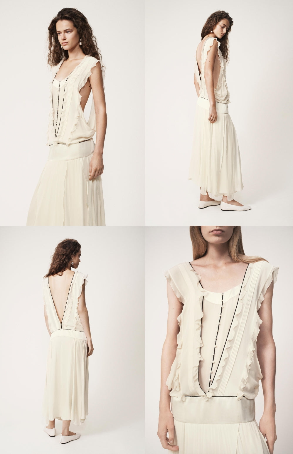 ROBE VOLANTS - THE ITEM ZARA WOMAN
