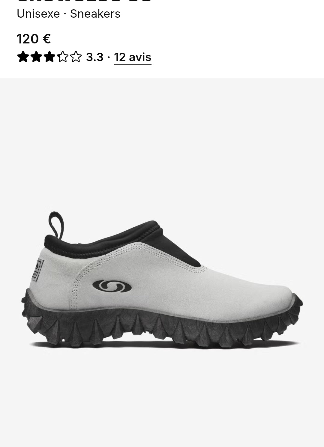 SNOWCLOG OG UNISEXE SNEAKERS