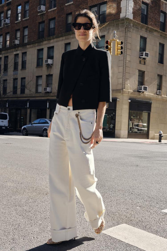 VESTE COURTE À MANCHES COURTES ZW COLLECTION