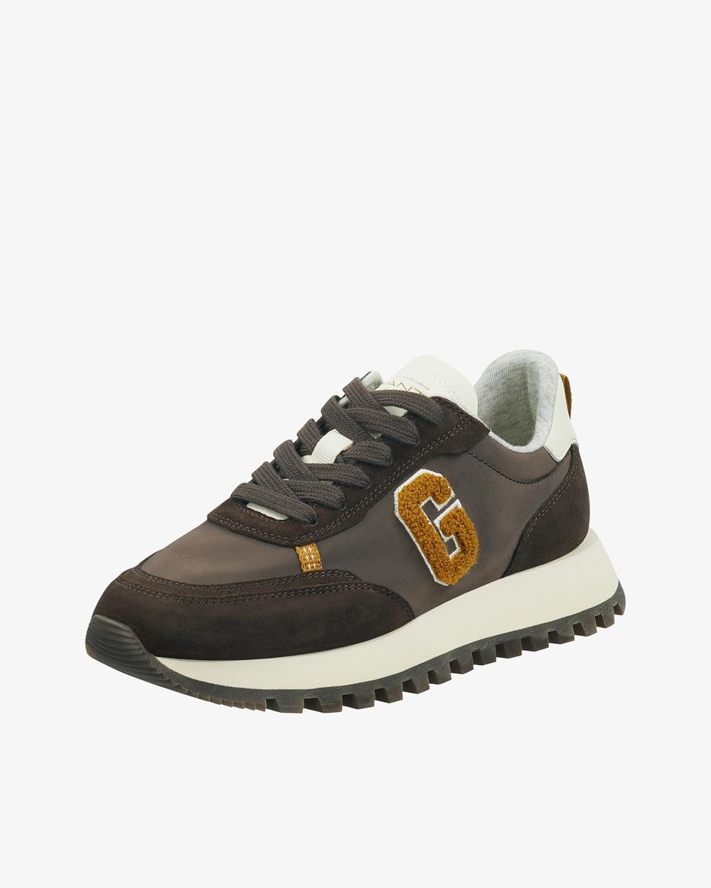 BASKETS EN CUIR