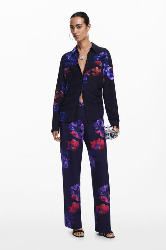 DESIGUAL CHEMISE FLUIDE À FLEURS