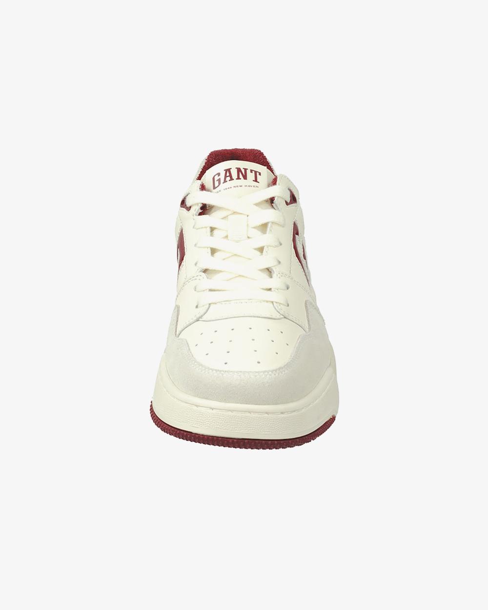 BASKETS EN CUIR