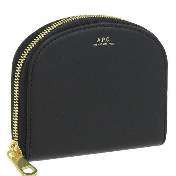 WOMEN'S A.P.C. HALF-MOON WALLET