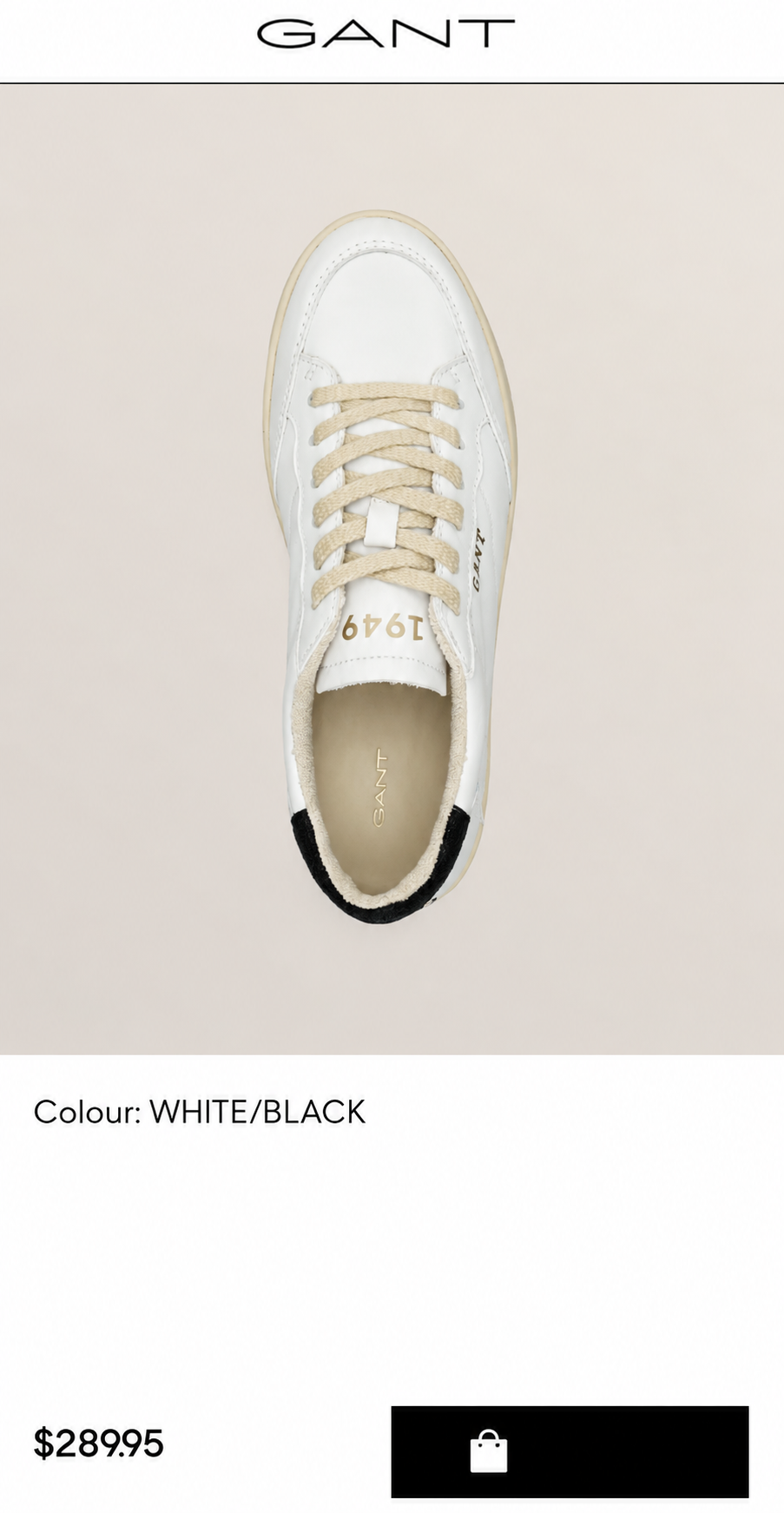 BASKETS EN CUIR
