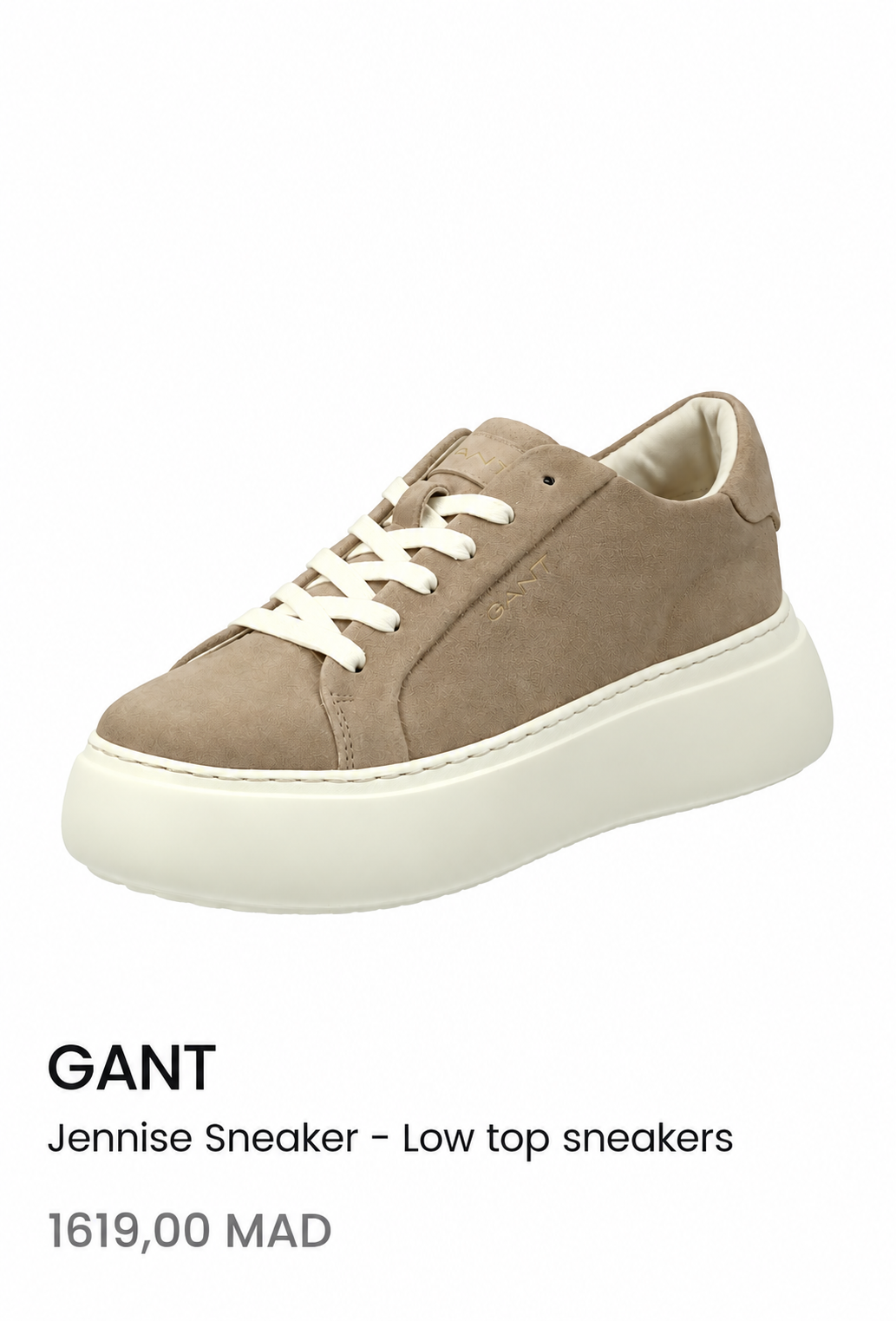 BASKETS EN CUIR
