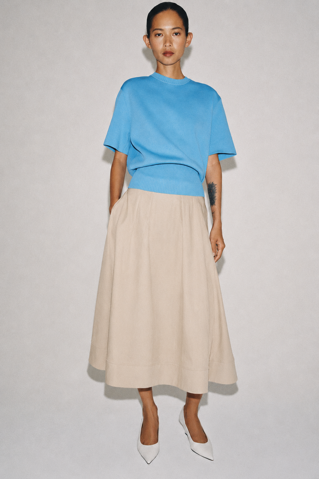 JUPE MIDI CAPE ZW COLLECTION