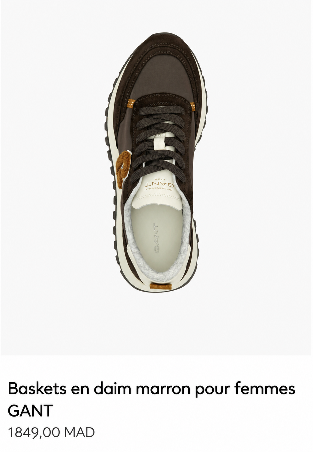 BASKETS EN CUIR