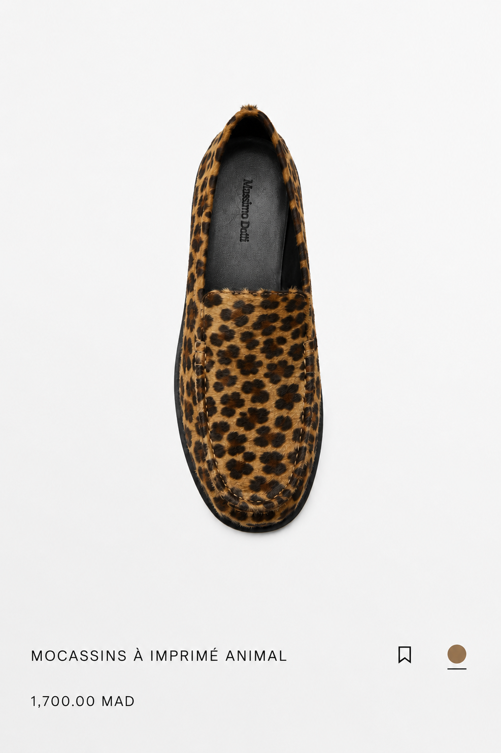 MOCASSINS IMPRIMÉ ANIMAL