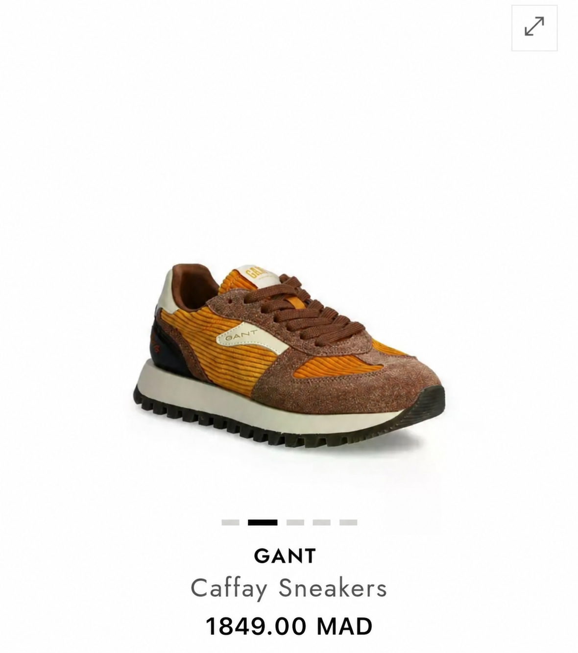BASKETS EN CUIR