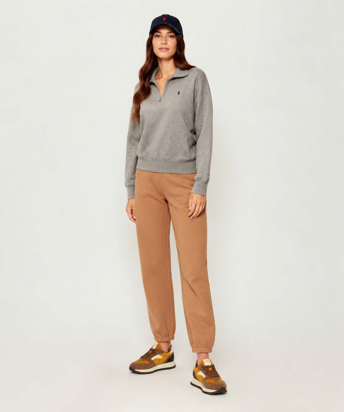 BASKETS EN CUIR