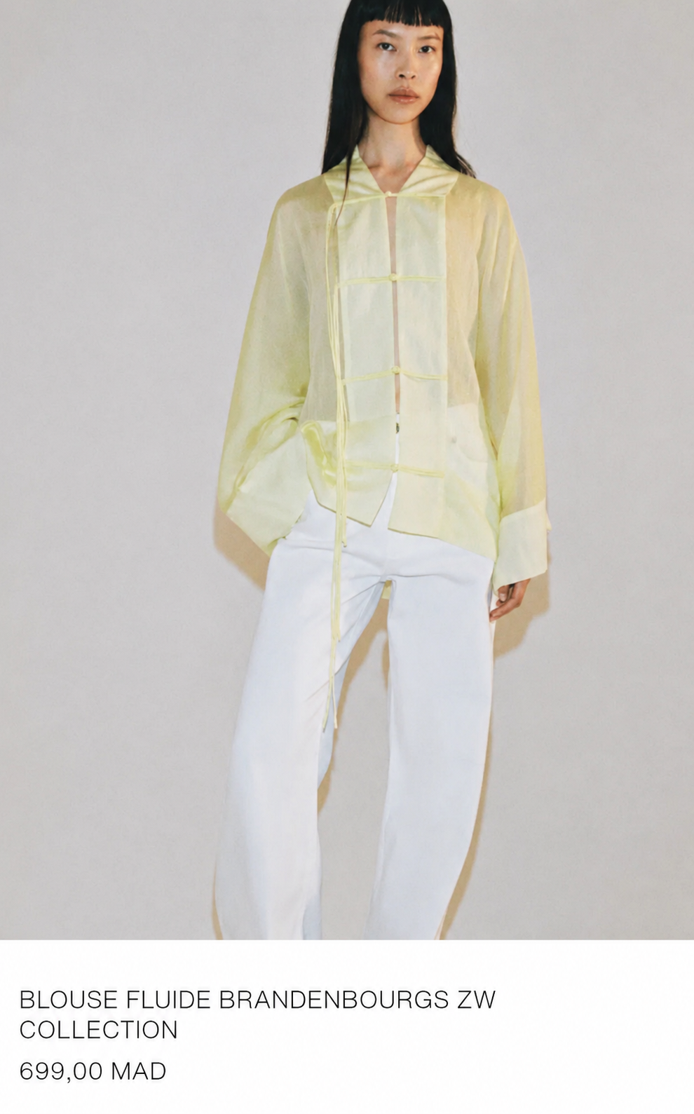 BLOUSE FLUIDE BRANDENBOURGS ZW COLLECTION