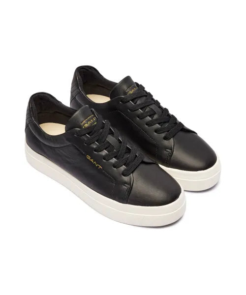 BASKETS EN CUIR
