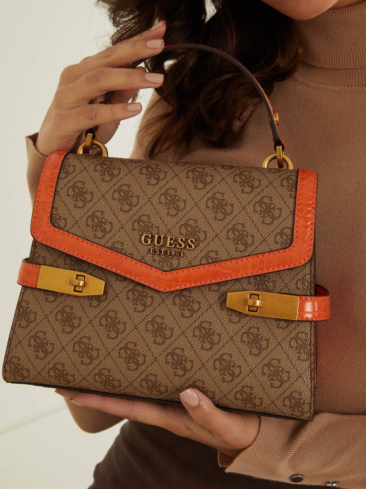 Sac À Main Guess Sadie Orange