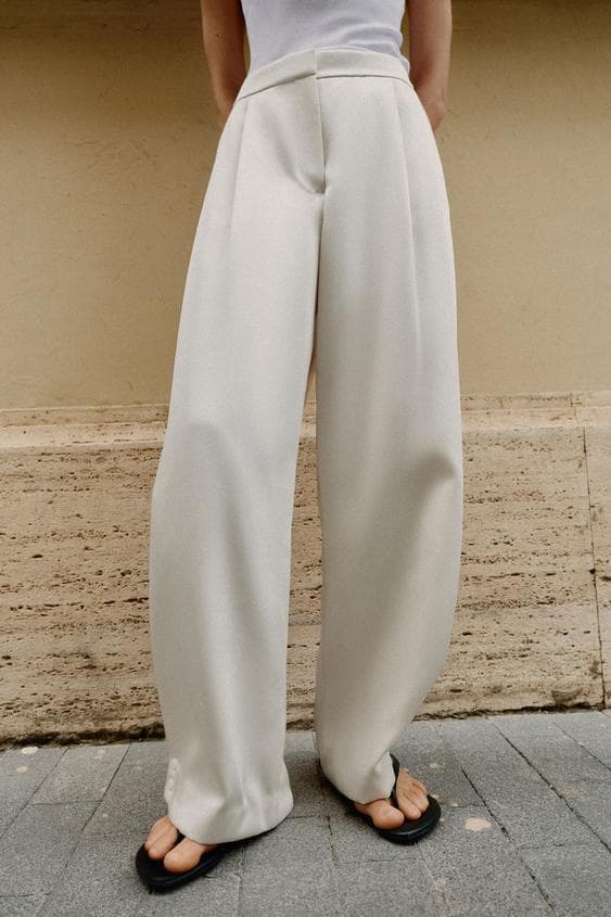 PANTALON SATINÉ BARREL