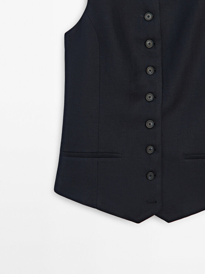VESTE SANS MANCHES