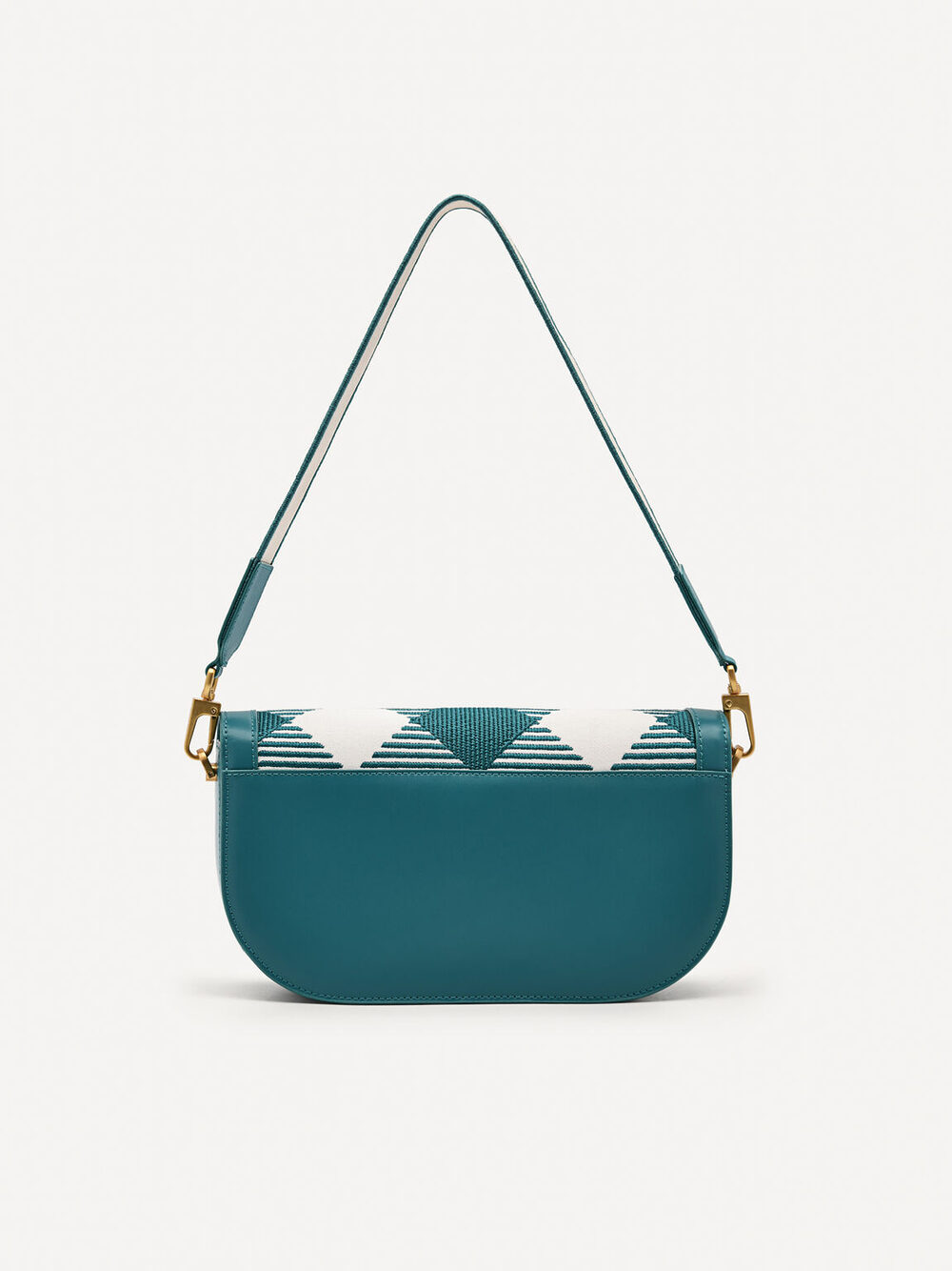 PEDRO Studio Millie Woven Shoulder Bag – Teal