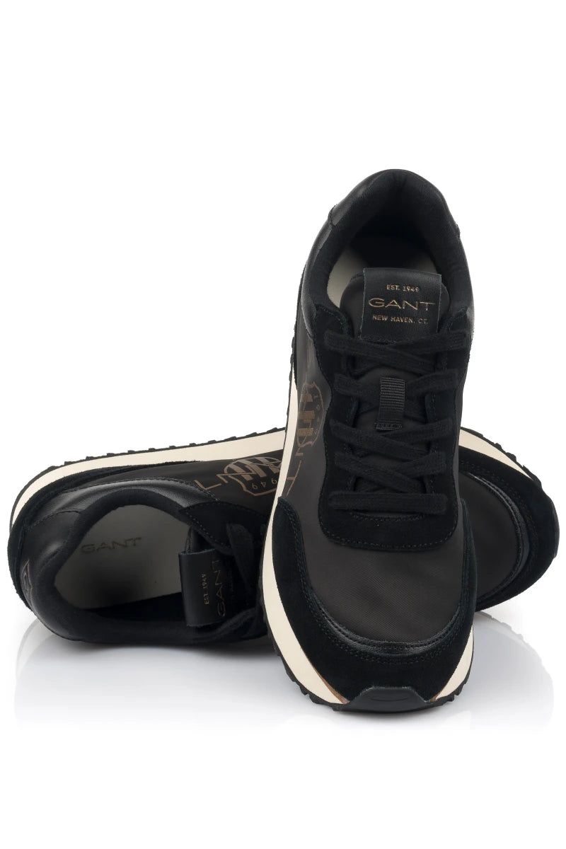BASKETS EN CUIR