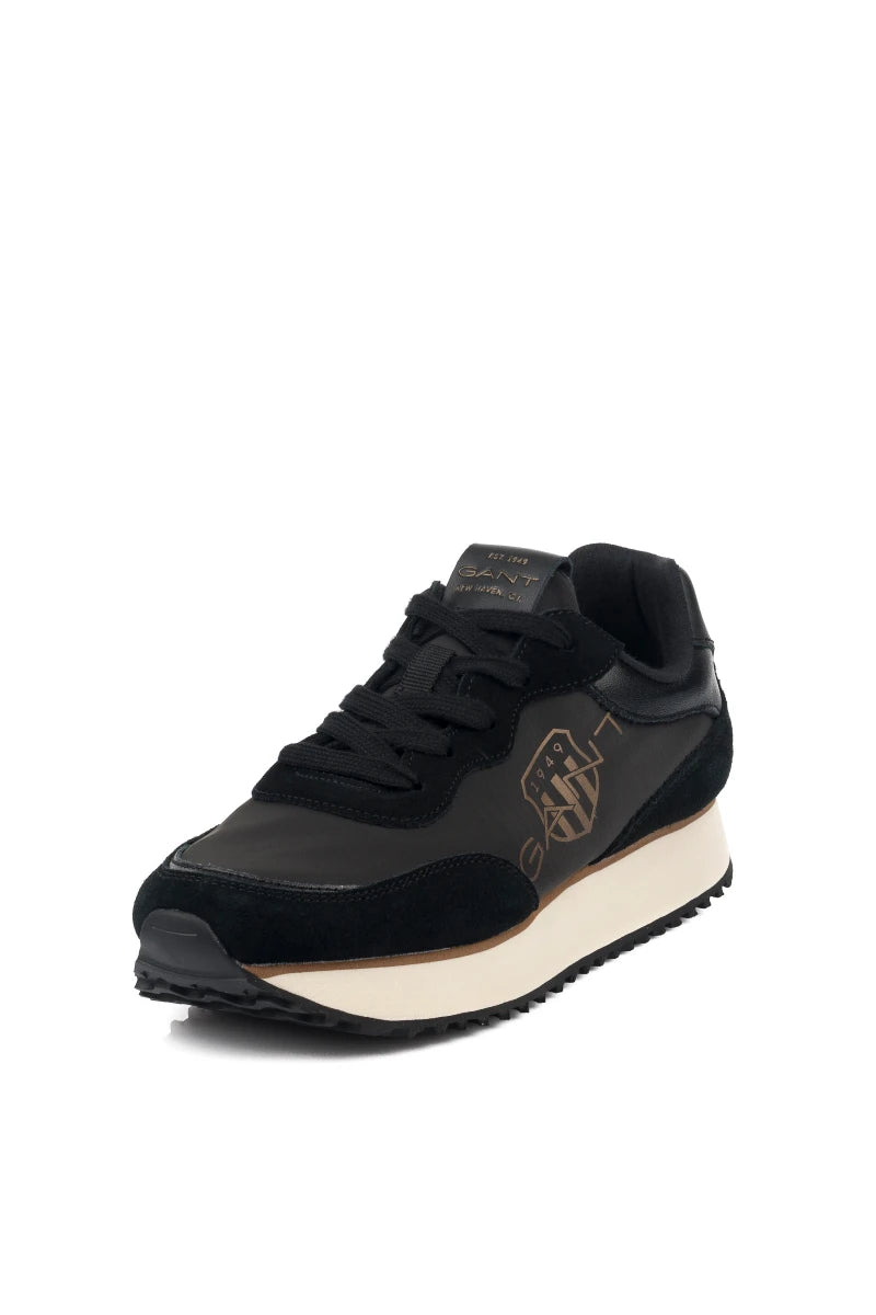 BASKETS EN CUIR