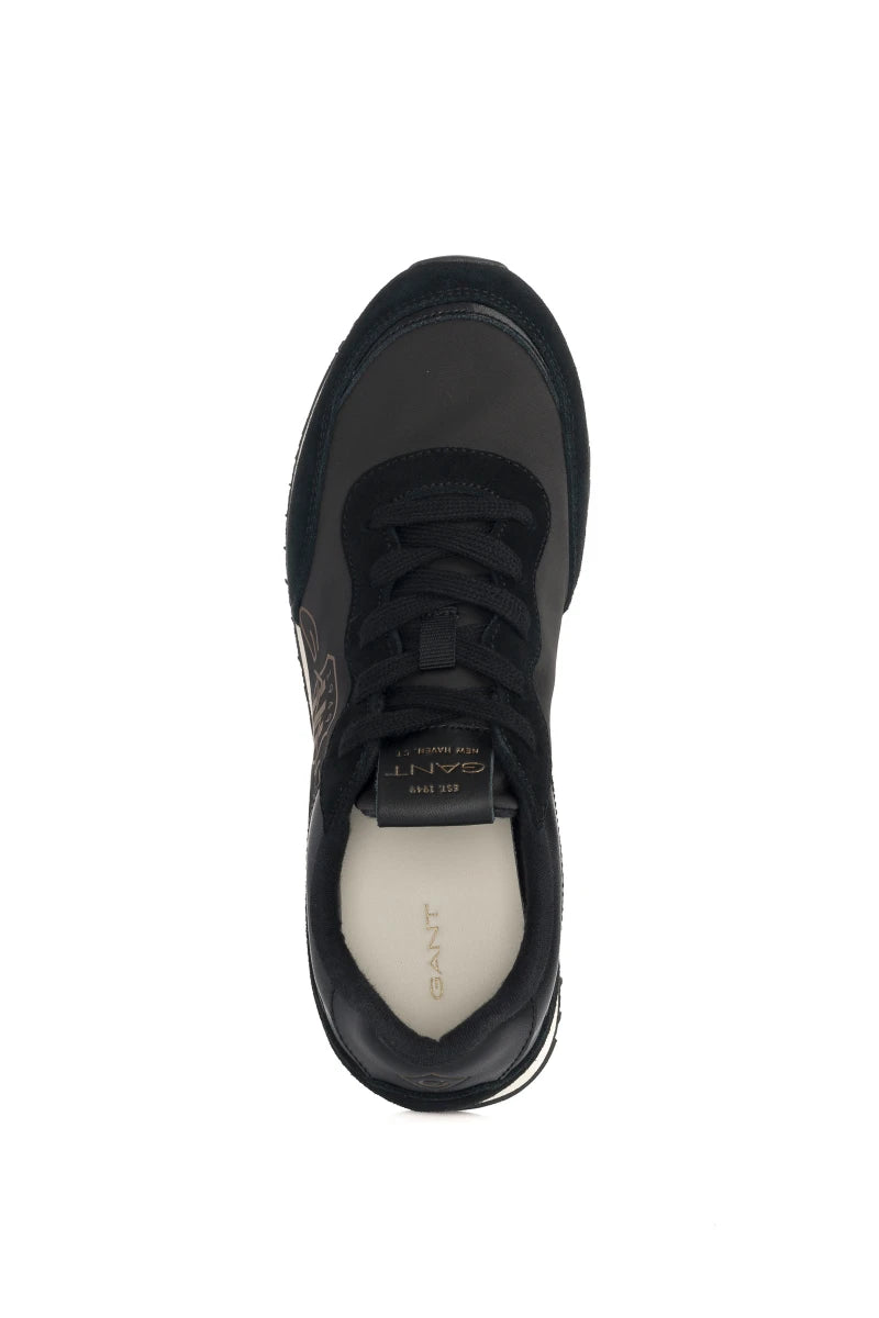 BASKETS EN CUIR