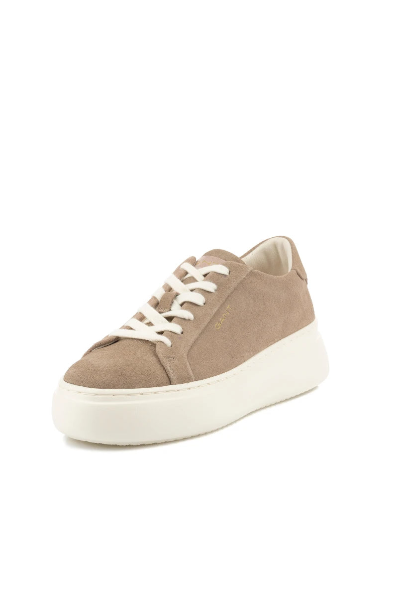 BASKETS EN CUIR