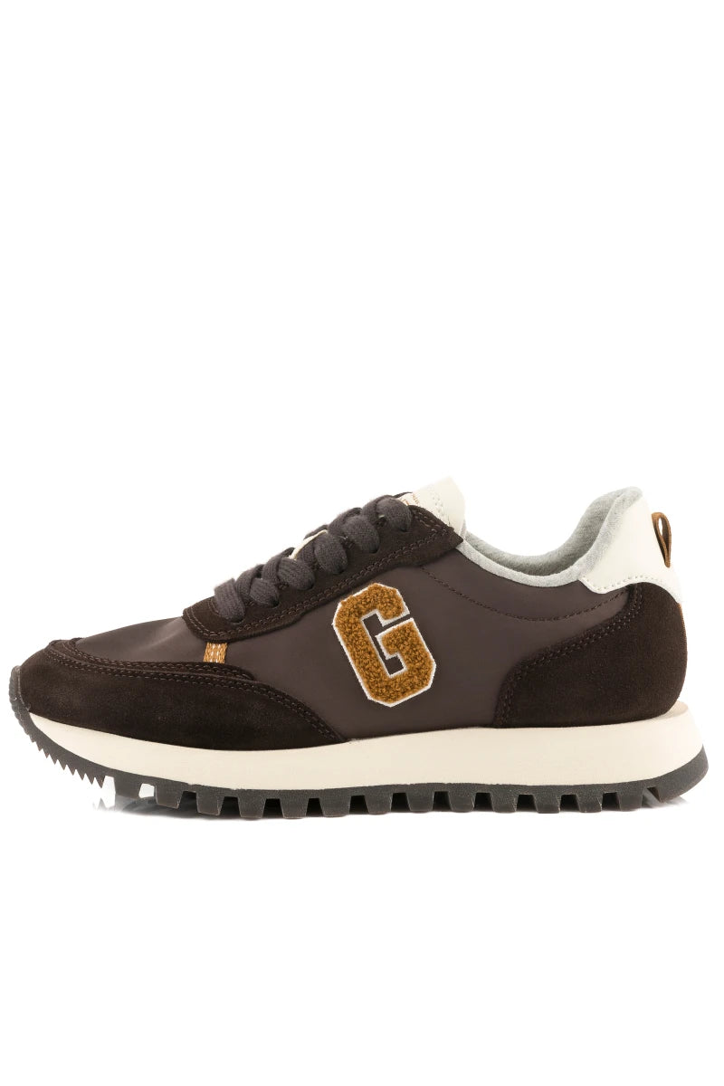 BASKETS EN CUIR