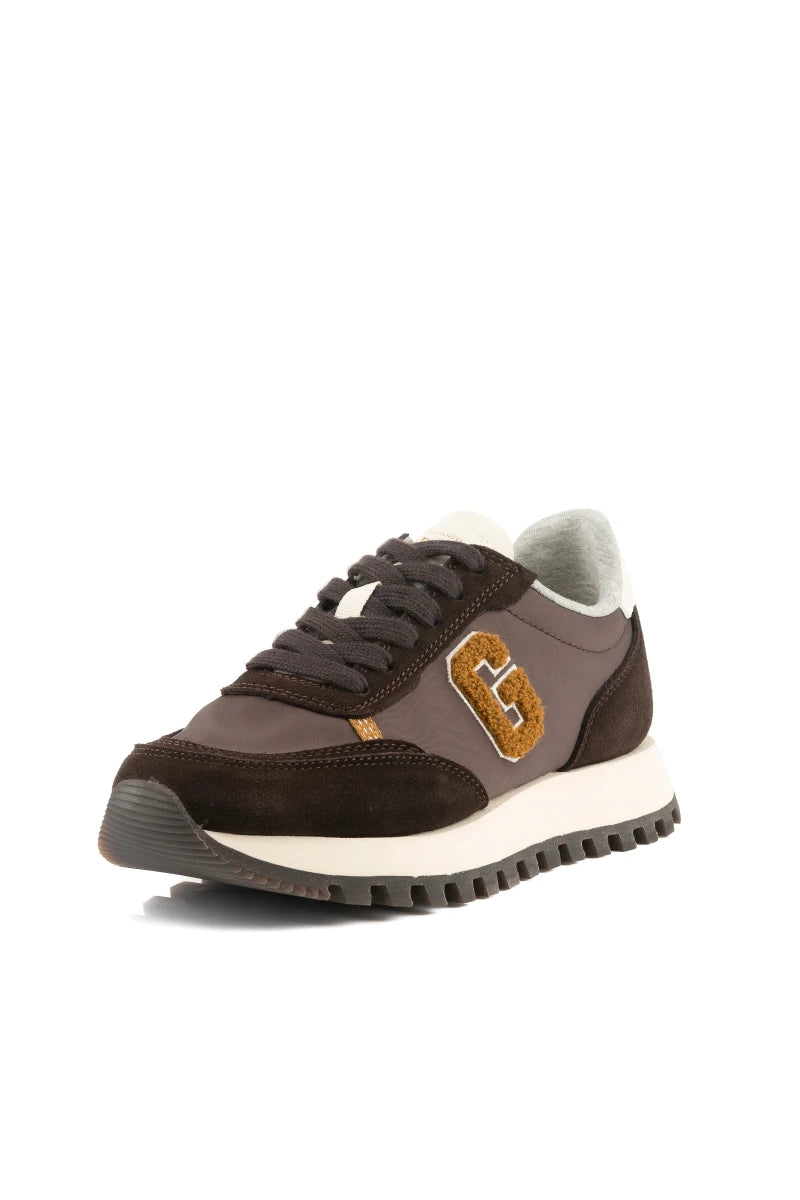 BASKETS EN CUIR